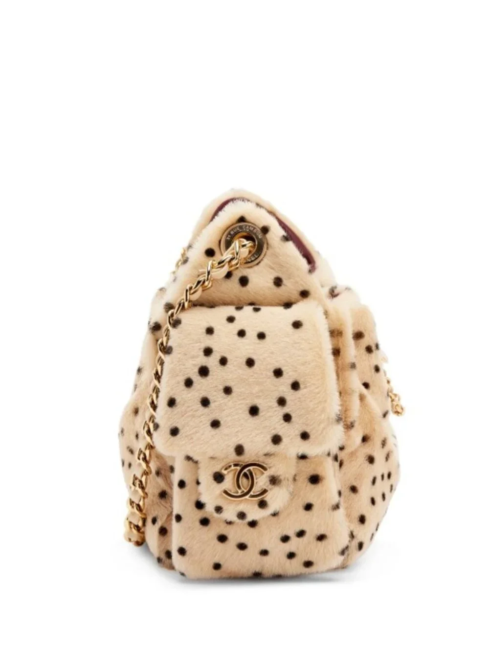 Chanel 25 Pony Hair Bucket Mini Leopard / Cheetah Print